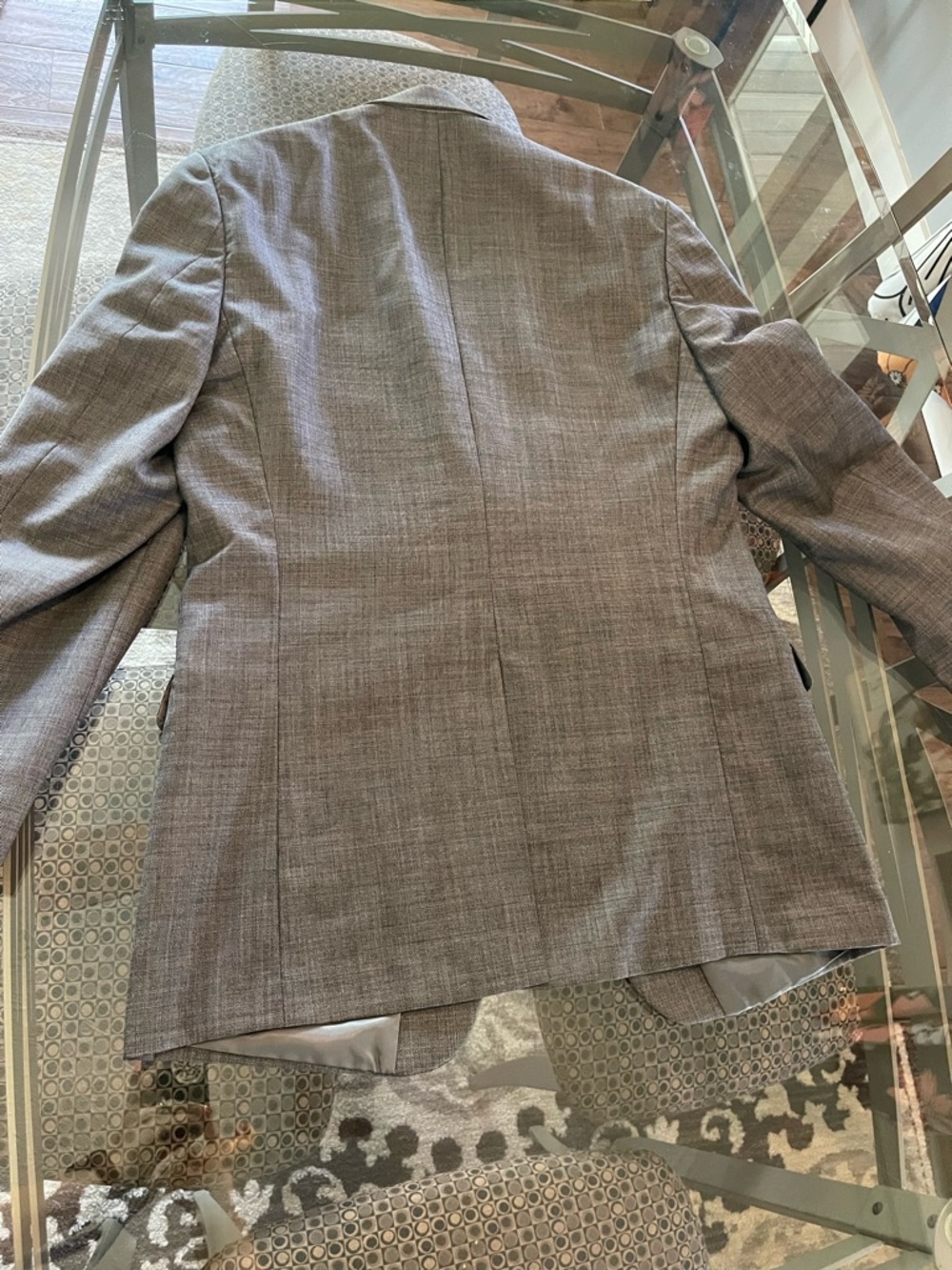 Chaps Gray Two-Button 2pc Suit - Picture 6 of 10